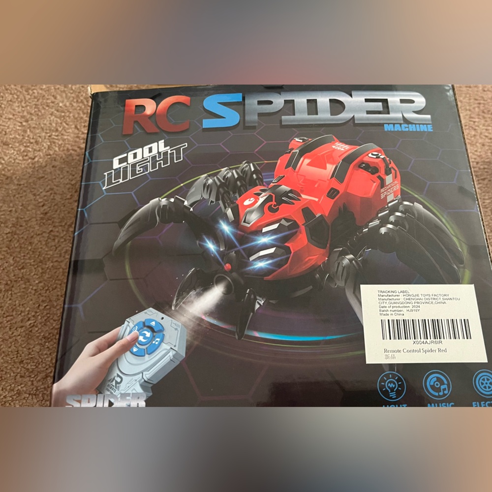 RC Spider Machine Toy